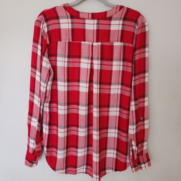 Soho New York & Company size Large plaid shirt - Picture 2 of 5